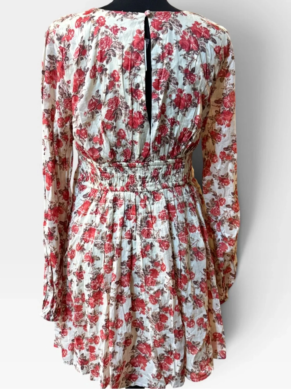 Free People Keep You Mine Printed Mini Dress Size XS